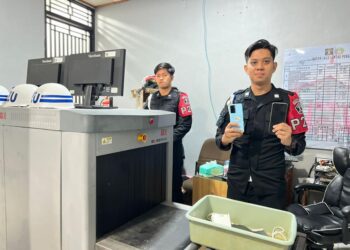 Petugas P2U Lapas Gagalkan Penyeludupan Dua Unit Hp dalam Bungkusan Makanan