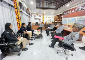 Koordinasi Lapas Bersama KPU Tarakan Pastikan Pemilu 2024 Aman dan Tertib