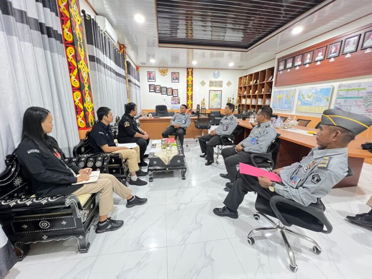 Koordinasi Lapas Bersama KPU Tarakan Pastikan Pemilu 2024 Aman dan Tertib