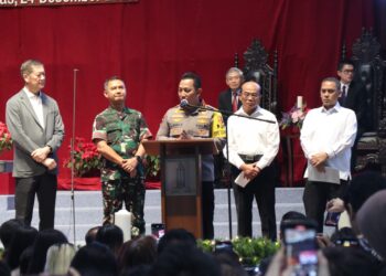 Kapolri Ajak Umat Kristiani Doakan Persatuan Indonesia Tetap Terjaga