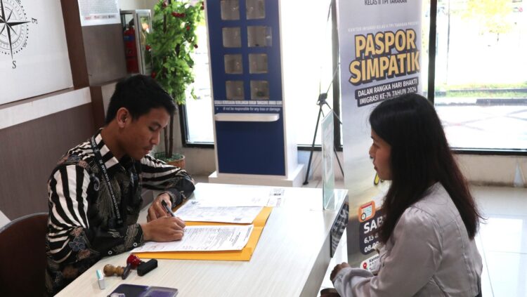 Meriahkan Hari Bhakti Imigrasi ke-74, Kantor Imigrasi Tarakan Gelar Layanan Ektra di Hari Sabtu, Kuota Terbatas!