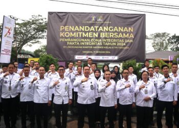 Kantor Imigrasi Tarakan Siap Wujudkan Zona Integritas Menuju Wilayah Bebas dari Korupsi Tahun 2024