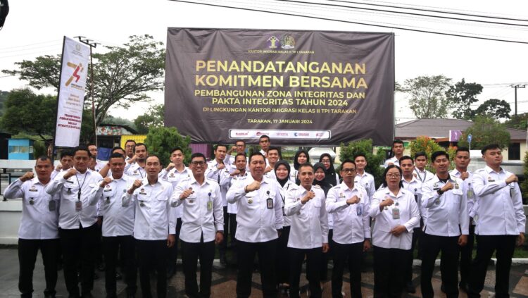 Kantor Imigrasi Tarakan Siap Wujudkan Zona Integritas Menuju Wilayah Bebas dari Korupsi Tahun 2024
