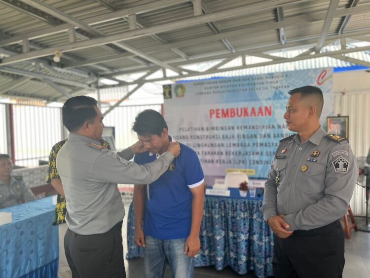 Pelatihan Bimbingan Kemandirian Konstruksi Baja Ringan dan Bangunan Umum Bagi WBP Lapas Tarakan