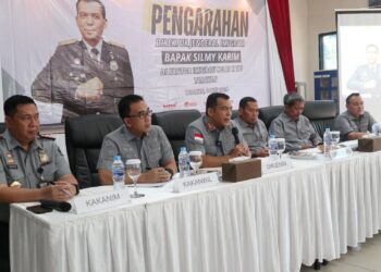 Dirjen Imigrasi, Silmy Karim Kunjungi Imigrasi Tarakan: Fokus Pengamanan Keimigrasian dan Pelayanan Berkualitas