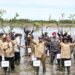 Gubenur Ikuti Kick Off Penanaman Mangrove For Coastal Resilience di Provinsi Kaltara
