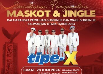 Sosialisasi Pengenalan Maskot dan Jingle Pilkada Kaltara 2024
