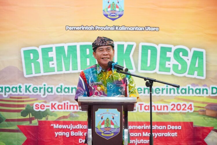 Gubernur Kaltara Tekankan Pentingnya Tata Kelola Desa yang Baik untuk Pembangunan Berkelanjutan