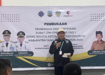 Gelar Pembinaan dan Sertifikasi SIO Alat Berat