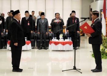 Dikukuhkan Gubernur, BPKP Akan Perkuat Pengawasan dan Akuntabilitas Pemerintahan