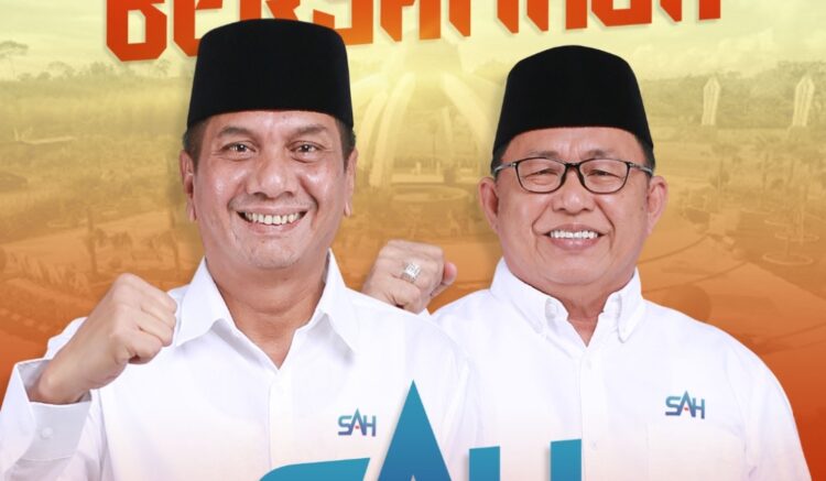 Optimis Menang, Pasangan SAH Deklarasi dan Mendaftar ke KPU 29 agustus