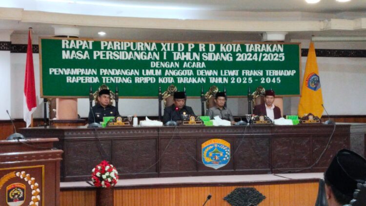 DPRD Tarakan Bahas Raperda RPJPD 2025-2045, Prioritaskan Pembangunan dan Kesejahteraan Masyarakat