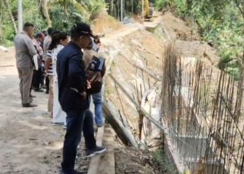 Komisi III DPRD Tarakan Lakukan Peninjauan Proyek Siring di Karungan, Tekankan Penyelesaian Tepat Waktu