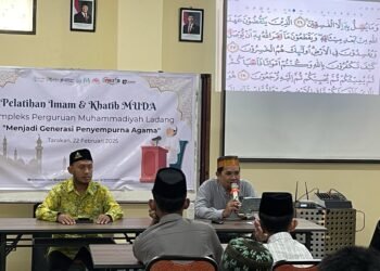 SMP Muhammadiyah 2 Tarakan Gelar Pelatihan Imam dan Khatib untuk Siswa Hafidz