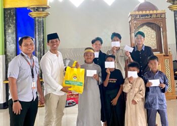 Pemuda LDII Kota Tarakan Berbagi Berkah Ramadan Bersama Anak Yatim