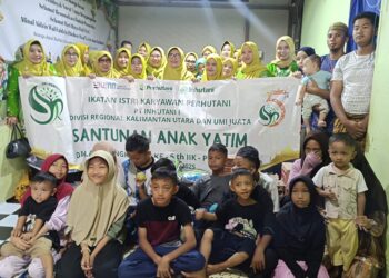Rayakan HUT ke-5, IIK Perhutani Divre IV Kaltara Tebar Kebahagiaan untuk Anak Yatim di Bulan Ramadan
