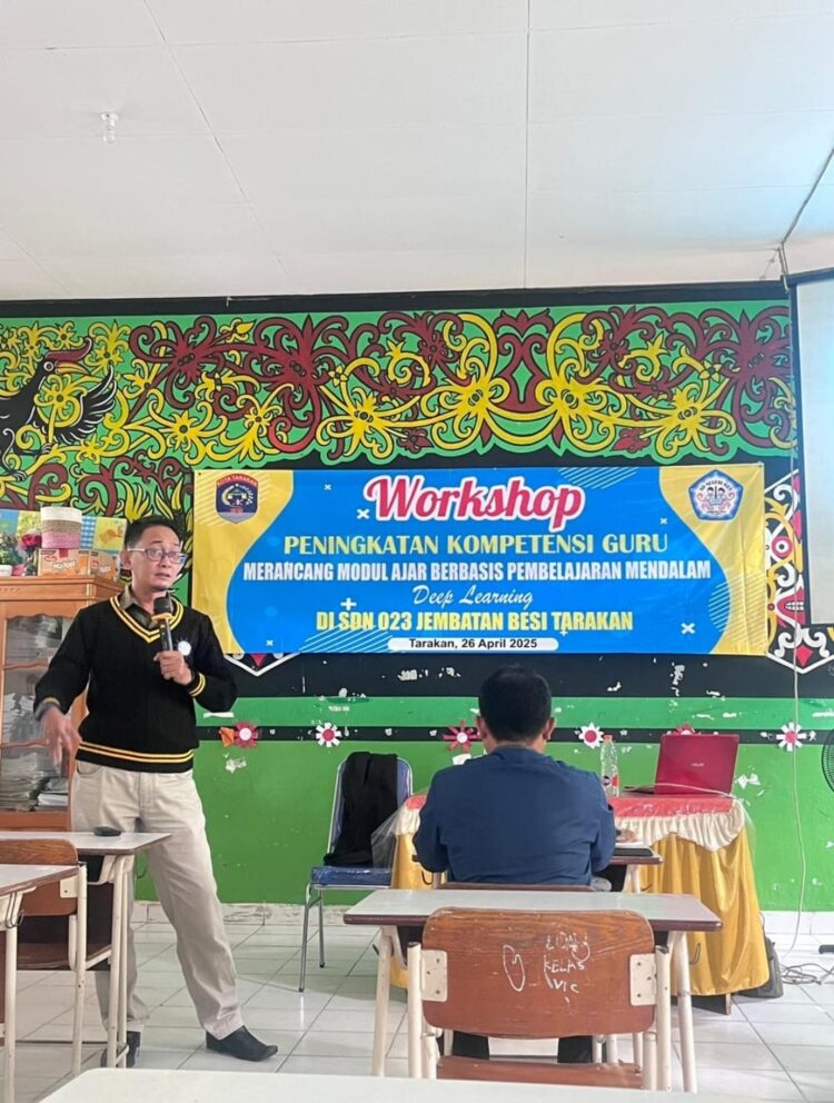 Workshop Pembelajaran Mendalam, Guru SDN 023 Tarakan Siap Bertransformasi