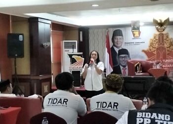 Pelatihan Tunas Muda dan Musda TIDAR Kaltara di Hadiri langsung Rahayu Saraswati 