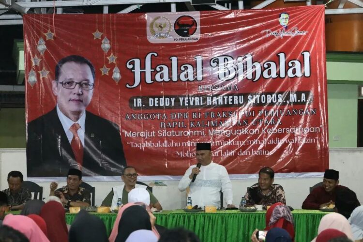 RT 27 Karang Anyar Curhat ke Deddy Sitorus dan Walikota Tarakan Soal Jalan