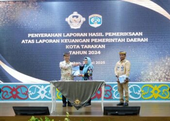 Pemkot Tarakan Raih Opini WTP Keenam Berturut-turut dari BPK