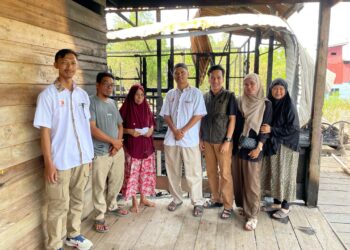 TIDAR Kaltara dan Nunukan Gerak Cepat Bantu Korban Kebakaran