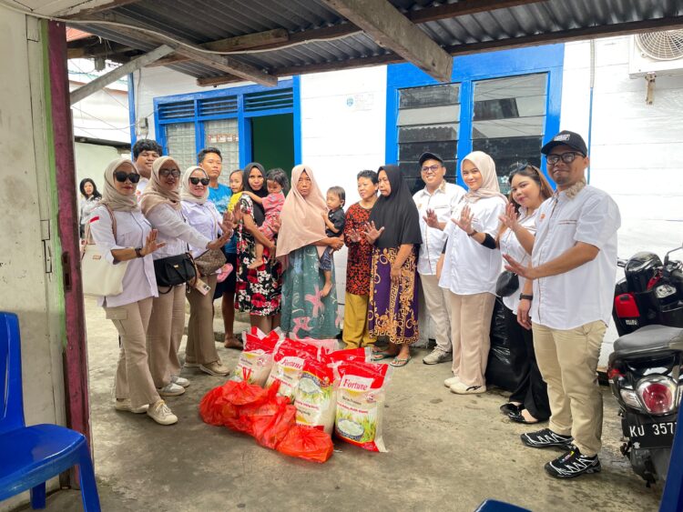 TIDAR Tarakan Salurkan Bantuan Kemanusiaan kepada Korban Bencana