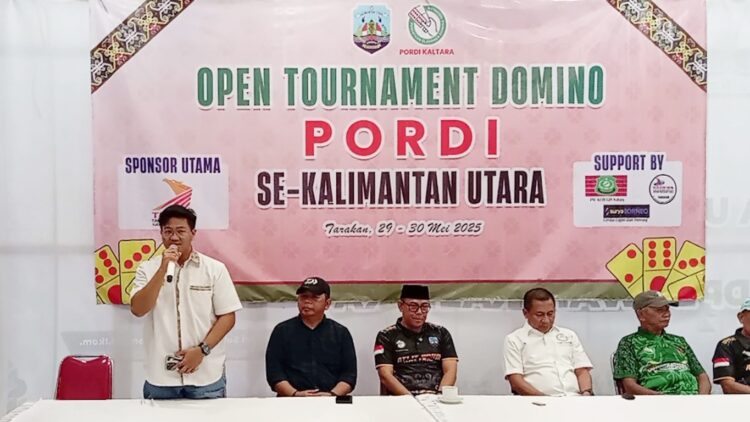 Ratusan Perserta Ikuti Turnamen Domino se-Kaltara untuk Persiapan Menpora Cup I