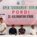 Ratusan Perserta Ikuti Turnamen Domino se-Kaltara untuk Persiapan Menpora Cup I