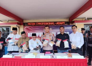 Polres Tarakan Gagalkan Penyelundupan 3,2 Kg Sabu dalam Perut Ikan Bandeng, Senilai Rp4,85 Miliar