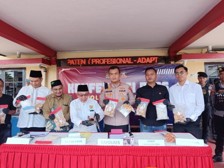 Polres Tarakan Gagalkan Penyelundupan 3,2 Kg Sabu dalam Perut Ikan Bandeng, Senilai Rp4,85 Miliar