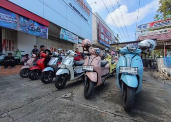 City Touring Yamaha Grand Filano Warnai Pagi Cerah Tarakan