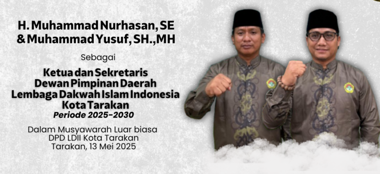 H. Muhammad Nurhasan Terpilih Jadi Ketua Baru DPD LDII Tarakan Lewat Musdalub