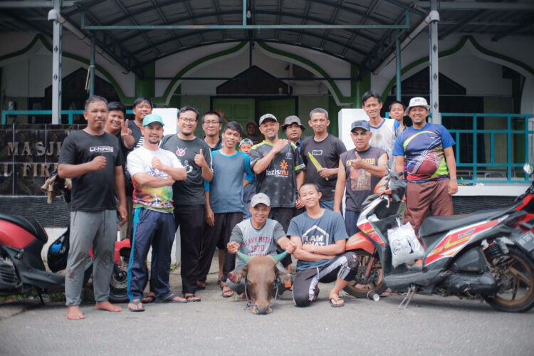 Takmir Masjid Al-Firdaus Tarakan Laksanakan Qurban Perdana, Harap Ada Peningkatan di Tahun Depan