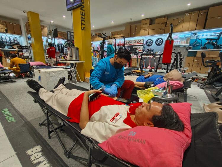 AZKO Tarakan Gelar Donor Darah, Targetkan 50 Kantong untuk Warga