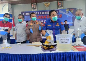 Tiga Orang Ditangkap Peredaran Sabu 1,5 Kg, Dir Polairud : Ada Dua Orang lain Diperiksa