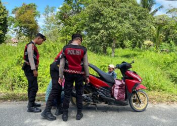 Ditsamapta Polda Kaltara Gelar Patroli Dialogis Roda Empat di Tanjung Selor Guna Menjaga Kamtibmas