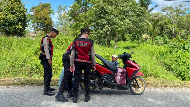 Ditsamapta Polda Kaltara Gelar Patroli Dialogis Roda Empat di Tanjung Selor Guna Menjaga Kamtibmas