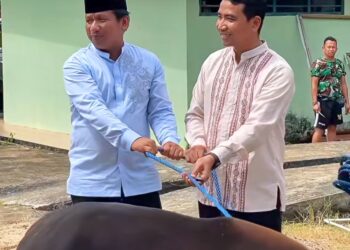 LDII Kota Tarakan Serahkan Hewan Kurban ke KODIM 0907/Maharajalila di Hari Raya Iduladha