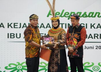 Gubernur Apresiasi Pengabdian Amiek Mulandari sebagai Kajati Kaltara