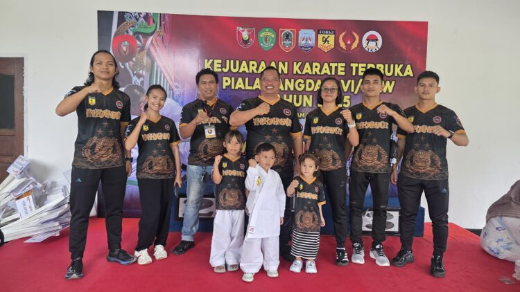 Tim Karate Polda Kaltara Siap Berlaga di Piala Pangdam VI/Mulawarman