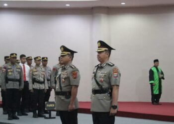 Kapolda Kaltara Pimpin Sertijab Karo SDM Polda Kaltara