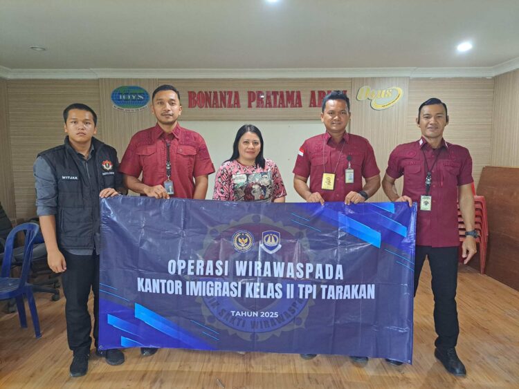 Gelar Operasi Pengawasan Serentak WIRAWASPADA, Langkah Kantor Imigrasi Tarakan Menjaga Perbatasan Kalimantan Utara