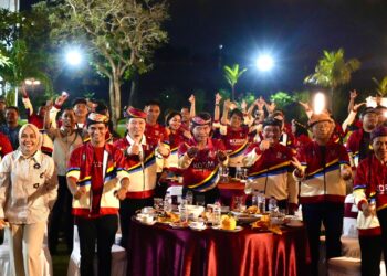 Ramah Tamah Bersama Pegiat Fornas Kaltara, Gubernur Targetkan Masuk 10 Besar