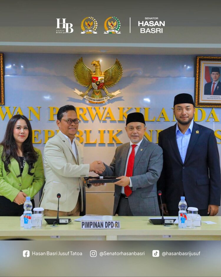 Senator Hasan Basri Kembali Terpilih Sebagai Ketua PURT DPD RI, Tegaskan Komitmen Jalankan Amanah