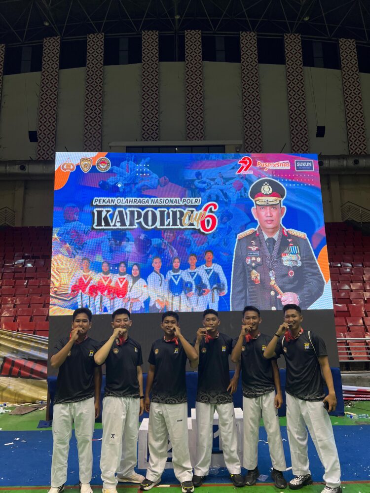 Personel Polda Kaltara Raih Prestasi Gemilang di Kejuaraan Nasional PON Kapolri Cup 6 Taekwondo 2025