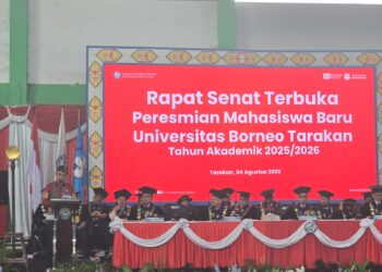 Pj. Sekprov Berikan Semangat dan Motivasi Mahasiswa Baru Universitas Borneo Tarakan