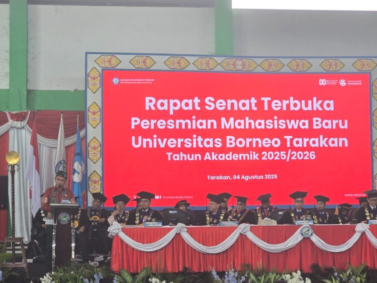 Pj. Sekprov Berikan Semangat dan Motivasi Mahasiswa Baru Universitas Borneo Tarakan