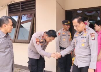 Kapolda Kunjungi Polsek Tanjung Palas, Cek Kesiapan Personel dan Berikan Motivasi