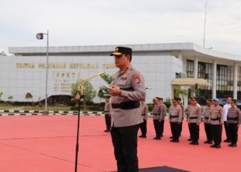 Apel Perdana Kapolda Kaltara: Brigjen Pol. Djati Wiyoto Abadhi, S.I.K. Berikan Arahan dan Pesan Penting kepada Personel