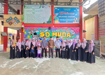 Sekretaris PP Muhammadiyah Kunjungi SD Muhammadiyah 2 Tarakan, Titip Pesan Jadi Sekolah Favorit